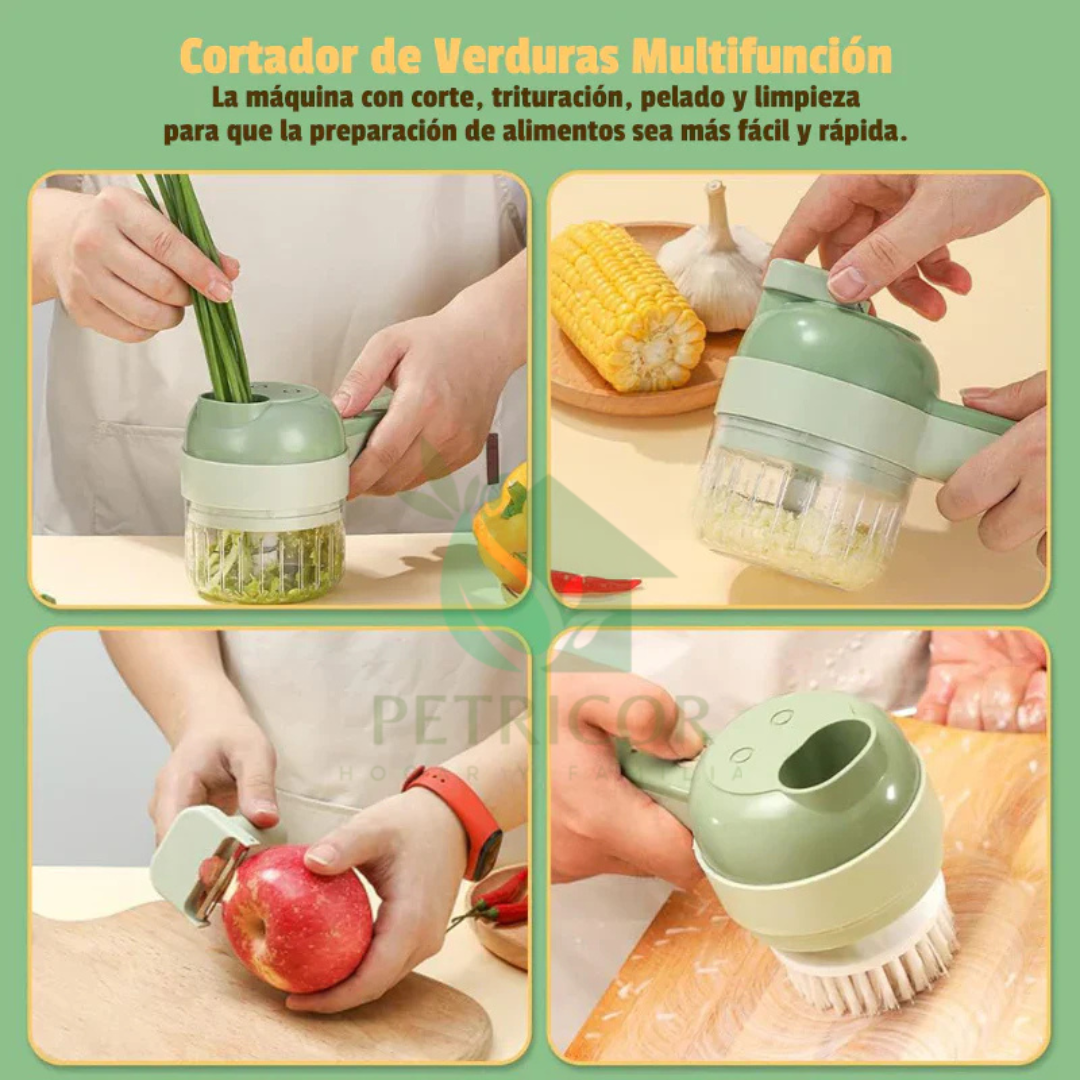 SliceIt™ - Cortador de Verduras Eléctrico