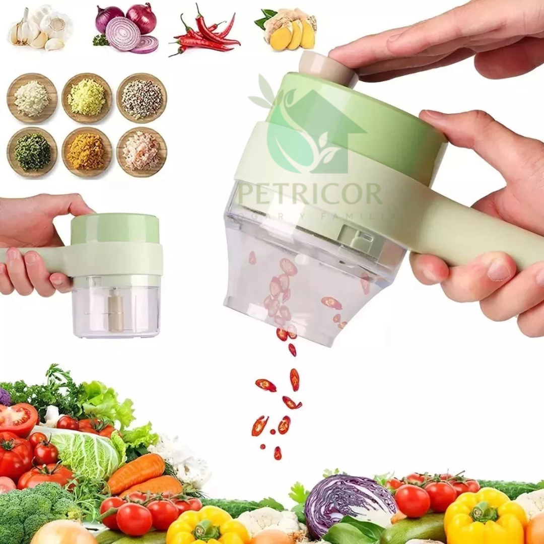 SliceIt™ - Cortador de Verduras Eléctrico