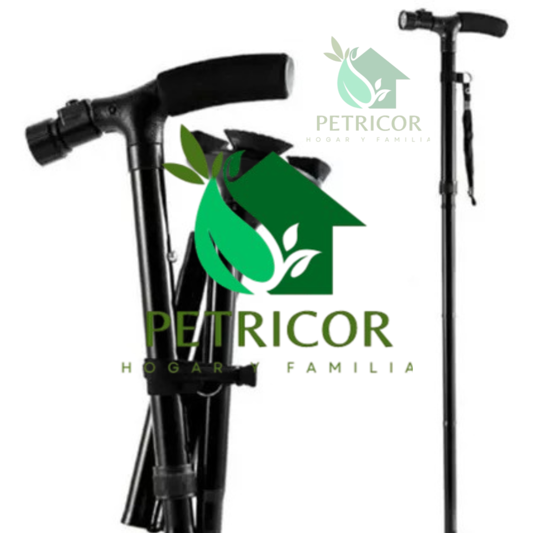 FlexAid® - Bastón Ortopédico Retráctil Plegable