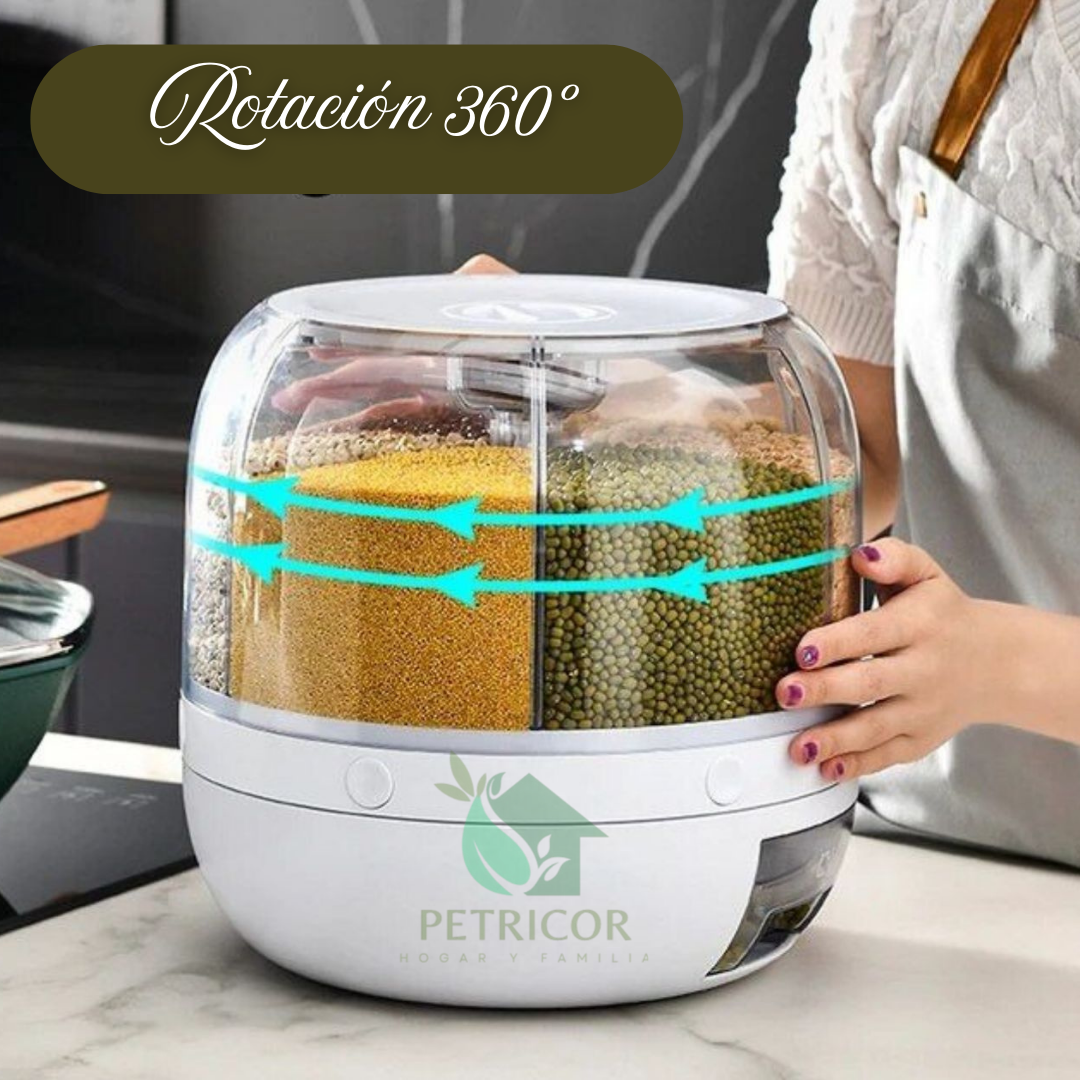 NUTRITURN 360® - Dispensador De Granos Giratorio