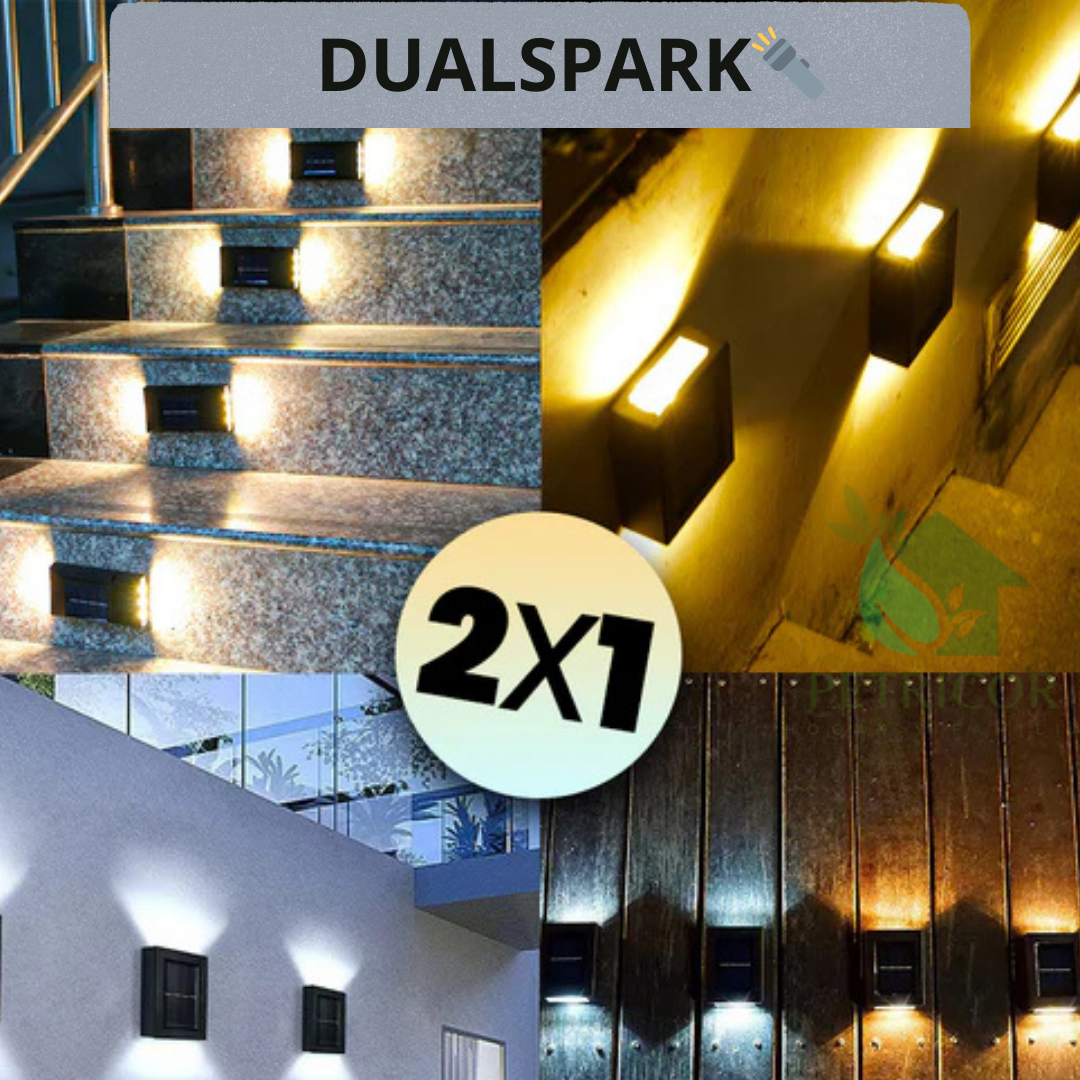 DUALSPARK™ - Luz Solar con Efecto Dual - Promoción 2x1