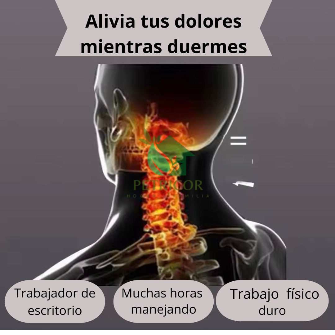 CERVISOFT® - Almohada Cervical Para Aliviar El Dolor
