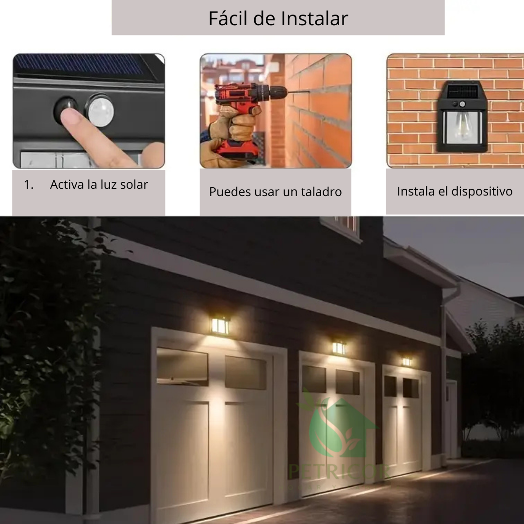 SOLARX4® - Promoción 4 Focos Solares