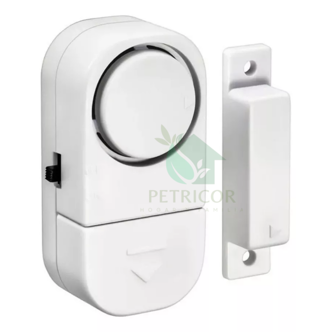 VIGIHOGAR™- Alarma Antirrobo Inalámbrica Puertas y Ventanas Sensor Magnético