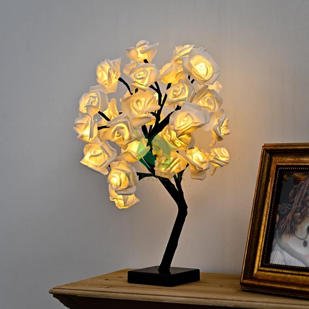 LIGHTBLOOM™ - Lámpara de árbol Rosas con Luces