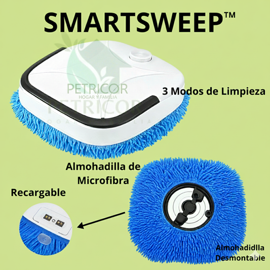 SmartSweep™ -  Robot de Limpieza 3 en 1