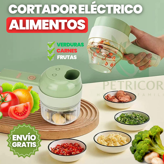 SliceIt™ - Cortador de Verduras Eléctrico