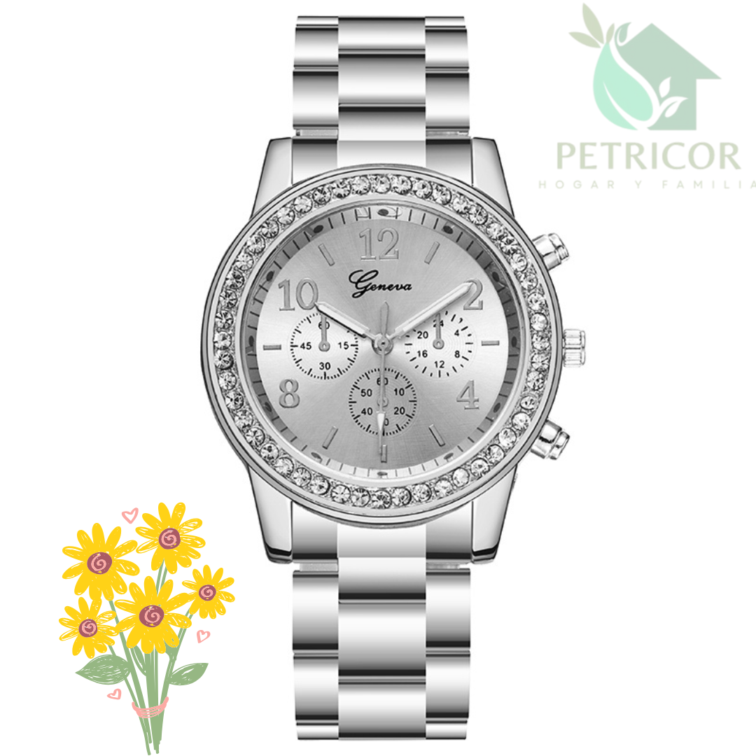 WristGlam™ – Set de Reloj y Pulsera para Mujer.