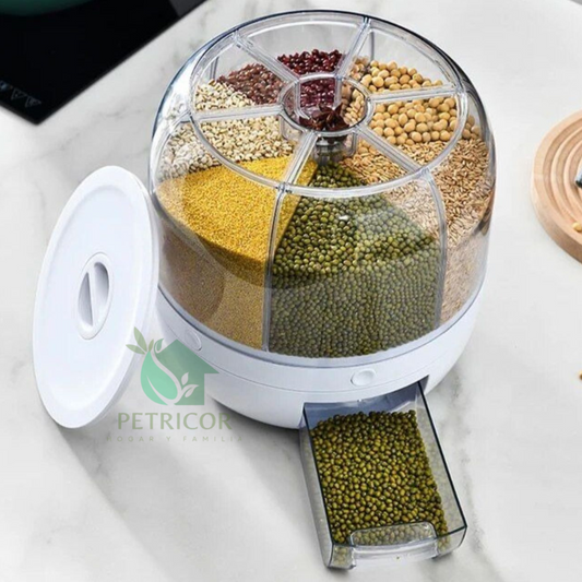 NUTRITURN 360® - Dispensador De Granos Giratorio