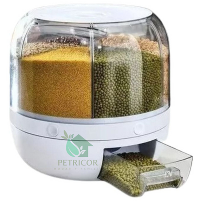 NUTRITURN 360® - Dispensador De Granos Giratorio