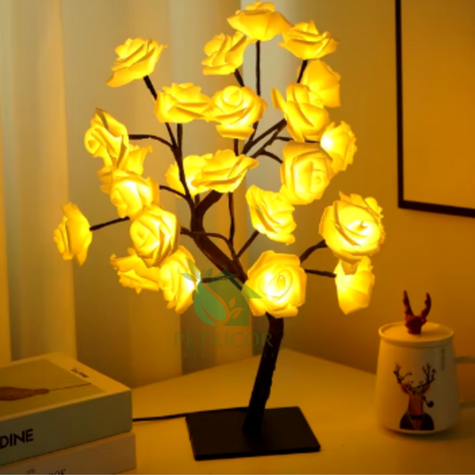 LIGHTBLOOM™ - Lámpara de árbol Rosas con Luces